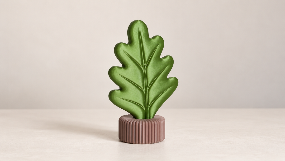 Decoratief eikenblad