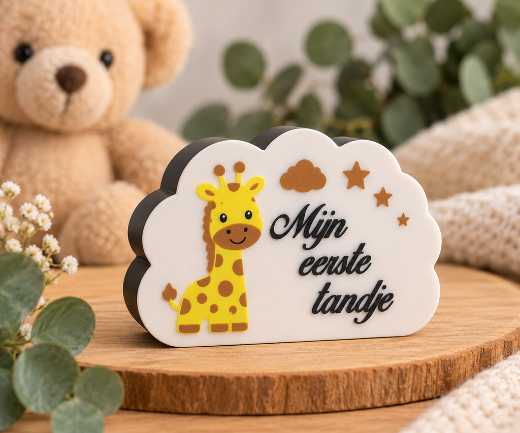 Mijn eerste tandje - Bewaardoosje Giraffe
