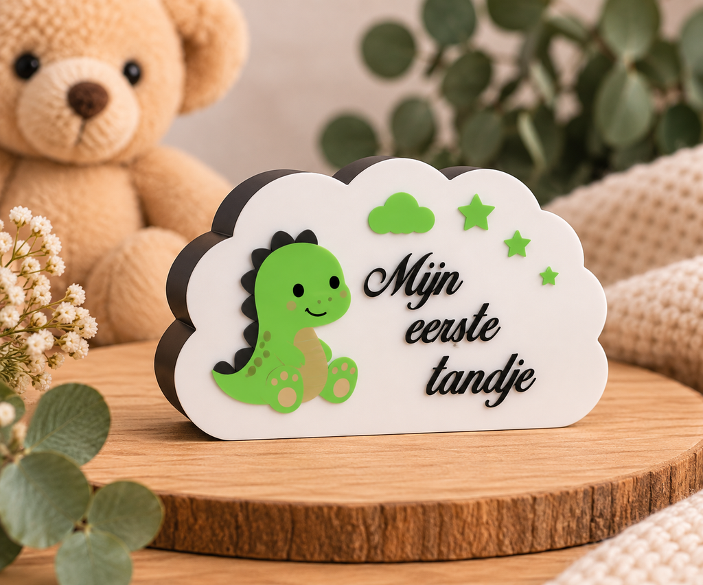 Mijn eerste tandje - Bewaardoosje Dino