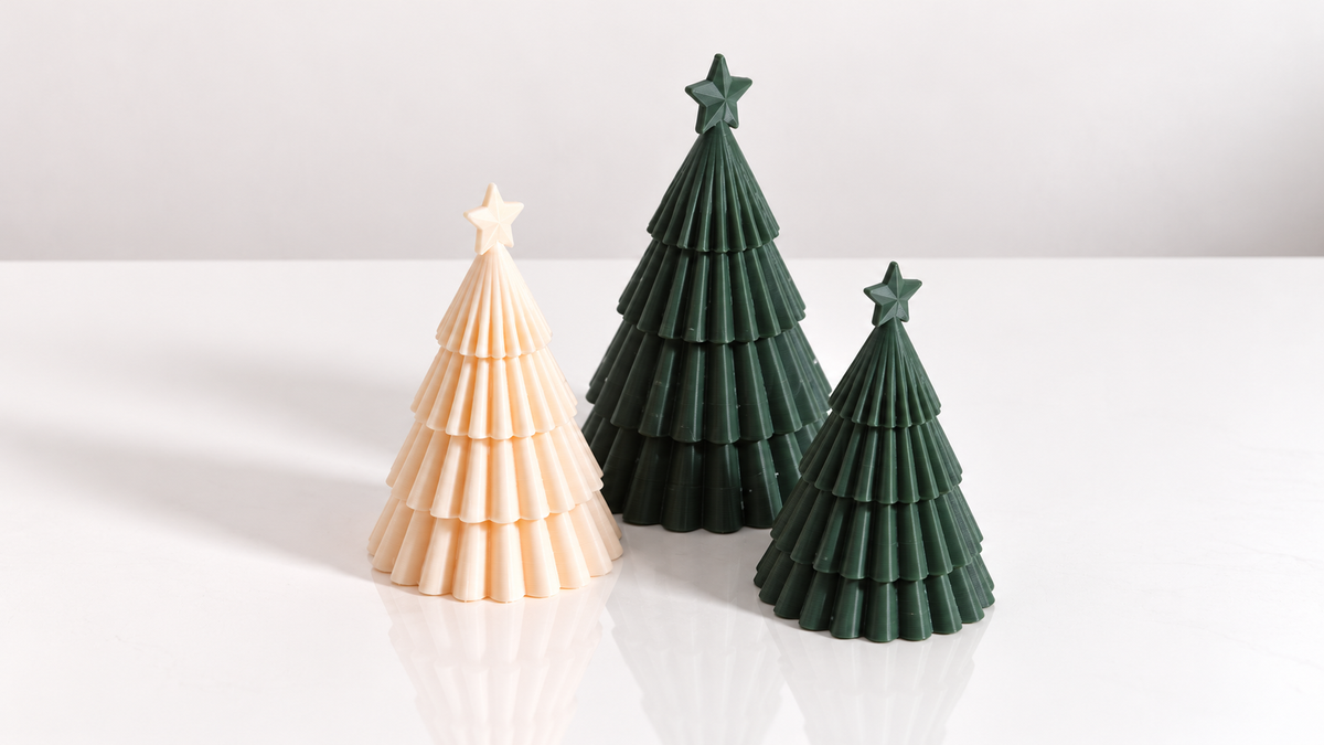 Kerstboompjes – Set van 3