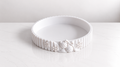 Kerst Schaal met Ribbelstructuur – 23 cm