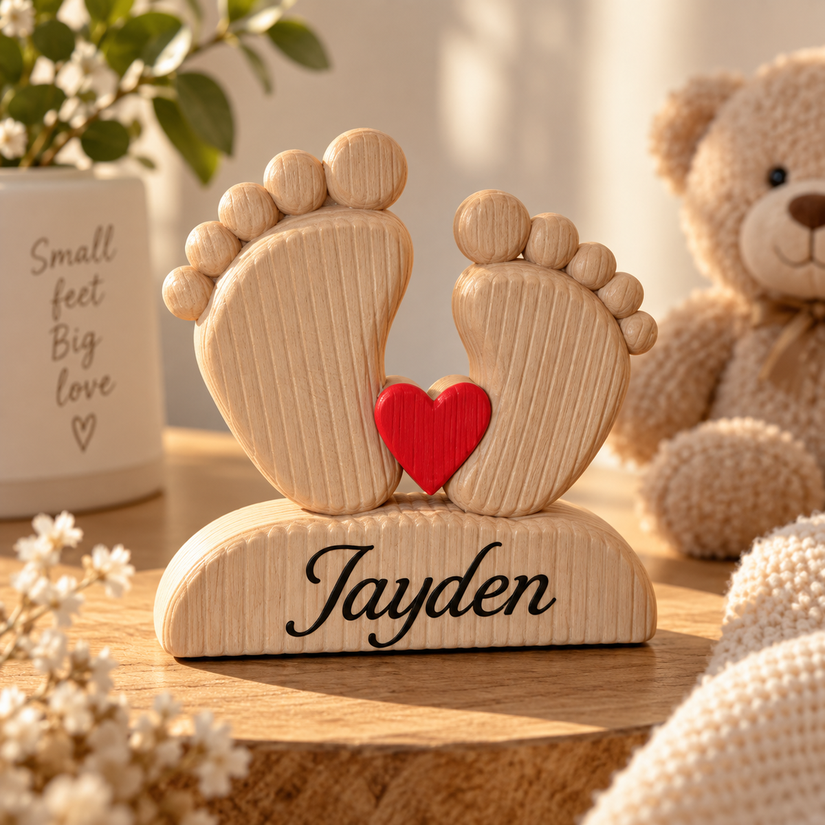 Gepersonaliseerde Babyvoetjes